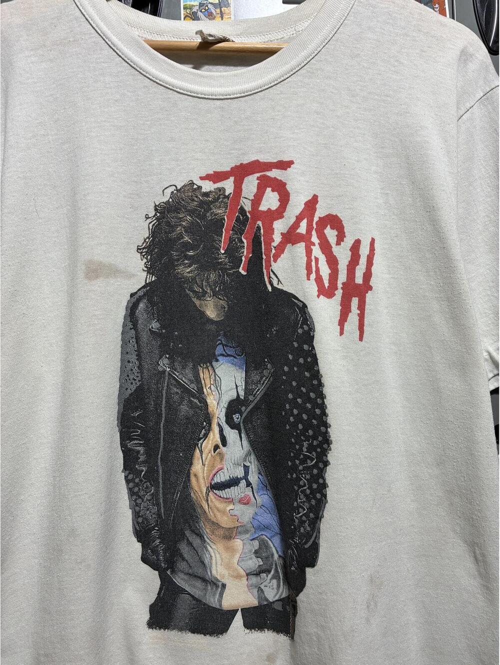 1989 Alice Cooper Thrash vintage band tee 80s xl 21x27